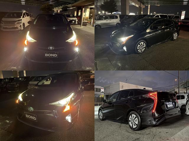 プリウス Sセーフティプラス モデリスタエアロ 純正ナビ DVD Bluetooth ETC バックカメラ プッシュスタート スマートキー キーレスエントリー LEDヘッドライト フォグランプ 純正15インチアルミホイール(5枚目)