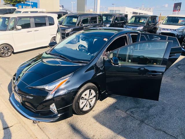 プリウス Sセーフティプラス モデリスタエアロ 純正ナビ DVD Bluetooth ETC バックカメラ プッシュスタート スマートキー キーレスエントリー LEDヘッドライト フォグランプ 純正15インチアルミホイール(36枚目)