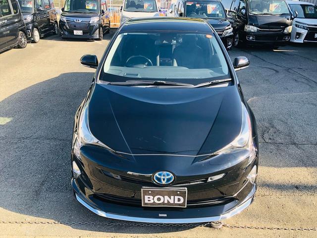 プリウス Sセーフティプラス モデリスタエアロ 純正ナビ DVD Bluetooth ETC バックカメラ プッシュスタート スマートキー キーレスエントリー LEDヘッドライト フォグランプ 純正15インチアルミホイール(49枚目)