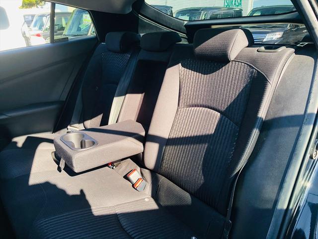 プリウス Sセーフティプラス モデリスタエアロ 純正ナビ DVD Bluetooth ETC バックカメラ プッシュスタート スマートキー キーレスエントリー LEDヘッドライト フォグランプ 純正15インチアルミホイール(66枚目)