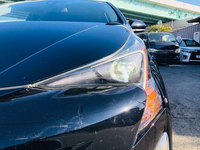 プリウス Sセーフティプラス モデリスタエアロ 純正ナビ DVD Bluetooth ETC バックカメラ プッシュスタート スマートキー キーレスエントリー LEDヘッドライト フォグランプ 純正15インチアルミホイール(71枚目)