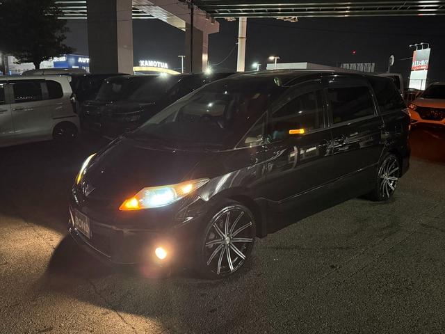 エスティマ アエラス　後席モニター　社外２０インチアルミホイール　両側パワースライドドア　社外ナビ　ＤＶＤ　Ｂｌｕｅｔｏｏｔｈ　ＥＴＣ　バックカメラ　プッシュスタート　スマートキー　オットマン　ＨＩＤヘッドライト（32枚目）