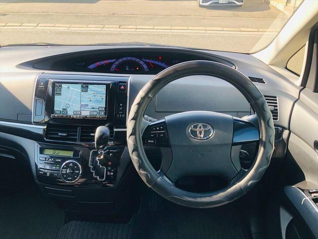 エスティマ アエラス　後席モニター　社外２０インチアルミホイール　両側パワースライドドア　社外ナビ　ＤＶＤ　Ｂｌｕｅｔｏｏｔｈ　ＥＴＣ　バックカメラ　プッシュスタート　スマートキー　オットマン　ＨＩＤヘッドライト（52枚目）