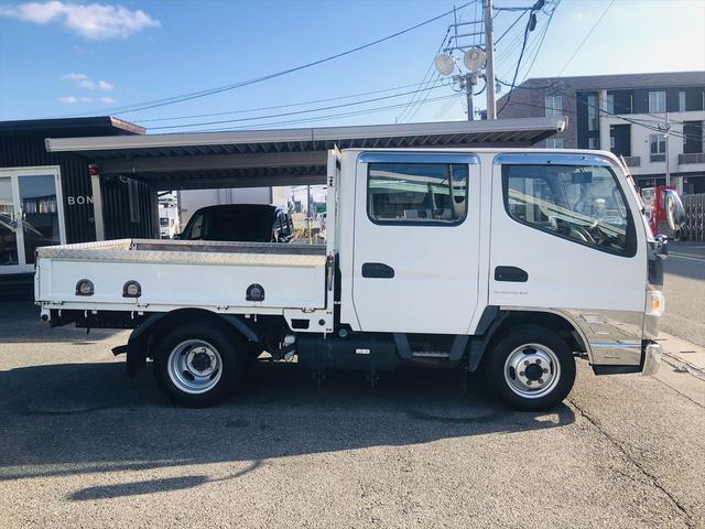 キャンター ダブルキャブロング全低床　Ａｄ　Ｂｌｕｅ　社外ナビ　フルセグＴＶ　ＤＶＤ　Ｂｌｕｅｔｏｏｔｈ　ＥＴＣ　キーレスエントリー　ベンチシート　運転席エアバック　パワーステアリング　パワーウインドウ（15枚目）