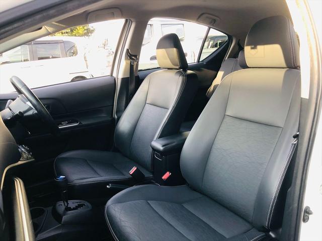 アクア G 純正ナビ DVD ETC バックカメラ プッシュスタート スマートキー キーレスエントリー 電動格納ミラー 衝突安全ボディ アイドリングストップ 運転席・助手席エアバック(66枚目)