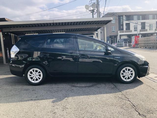 プリウスアルファ S 純正ナビ フルセグTV DVD Bluetooth ETC バックカメラ プッシュスタート スマートキー キーレスエントリー フォグランプ 純正16インチアルミホイール 電動格納ミラー(15枚目)