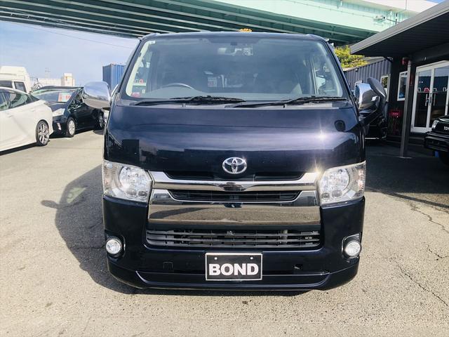 ハイエースバン ロングスーパーＧＬ　両側パワースライドドア　ドライブレコーダー　社外ナビ　ＤＶＤ　Ｂｌｕｅｔｏｏｔｈ　ＥＴＣ　バックカメラ　プッシュスタート　スマートキー　ＬＥＤヘッドライト　フォグランプ　社外１６インチアルミホイール（12枚目）