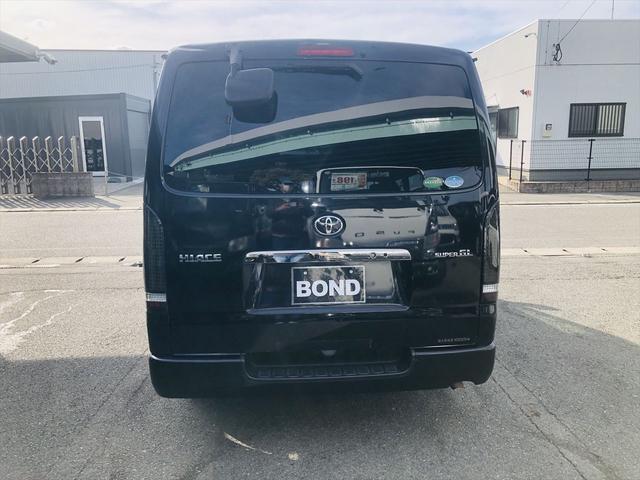 ハイエースバン ロングスーパーＧＬ　両側パワースライドドア　ドライブレコーダー　社外ナビ　ＤＶＤ　Ｂｌｕｅｔｏｏｔｈ　ＥＴＣ　バックカメラ　プッシュスタート　スマートキー　ＬＥＤヘッドライト　フォグランプ　社外１６インチアルミホイール（13枚目）