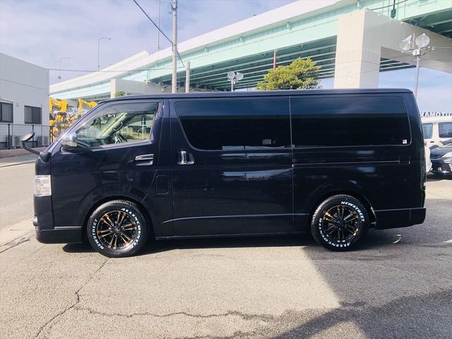 ハイエースバン ロングスーパーＧＬ　両側パワースライドドア　ドライブレコーダー　社外ナビ　ＤＶＤ　Ｂｌｕｅｔｏｏｔｈ　ＥＴＣ　バックカメラ　プッシュスタート　スマートキー　ＬＥＤヘッドライト　フォグランプ　社外１６インチアルミホイール（14枚目）