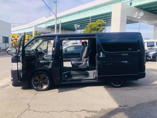 ハイエースバン ロングスーパーＧＬ　両側パワースライドドア　ドライブレコーダー　社外ナビ　ＤＶＤ　Ｂｌｕｅｔｏｏｔｈ　ＥＴＣ　バックカメラ　プッシュスタート　スマートキー　ＬＥＤヘッドライト　フォグランプ　社外１６インチアルミホイール（36枚目）