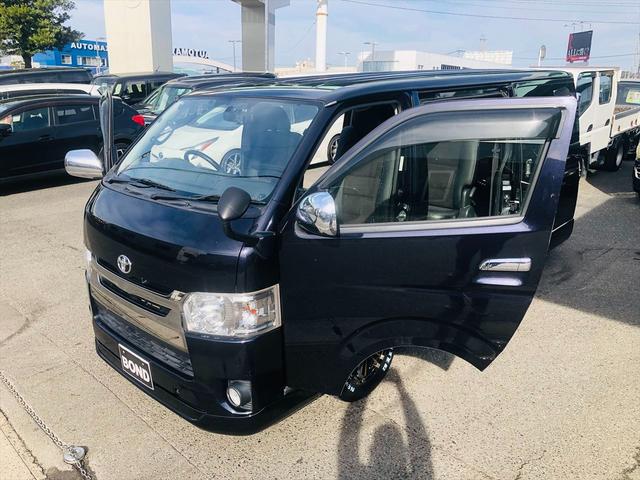 ハイエースバン ロングスーパーＧＬ　両側パワースライドドア　ドライブレコーダー　社外ナビ　ＤＶＤ　Ｂｌｕｅｔｏｏｔｈ　ＥＴＣ　バックカメラ　プッシュスタート　スマートキー　ＬＥＤヘッドライト　フォグランプ　社外１６インチアルミホイール（37枚目）