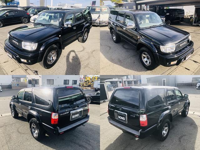 ハイラックスサーフ ＳＳＲ－Ｘ　サンルーフ　４ＷＤ　社外ナビ　フルセグＴＶ　ＤＶＤ　Ｂｌｕｅｔｏｏｔｈ　ＥＴＣ　キーレスエントリー　リアパワーウインドウ　社外１６インチアルミホイール　電動格納ミラー　フルフラットシート（9枚目）