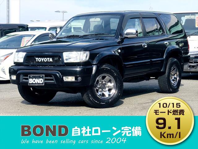 ハイラックスサーフ ＳＳＲ－Ｘ　サンルーフ　４ＷＤ　社外ナビ　フルセグＴＶ　ＤＶＤ　Ｂｌｕｅｔｏｏｔｈ　ＥＴＣ　キーレスエントリー　リアパワーウインドウ　社外１６インチアルミホイール　電動格納ミラー　フルフラットシート（20枚目）