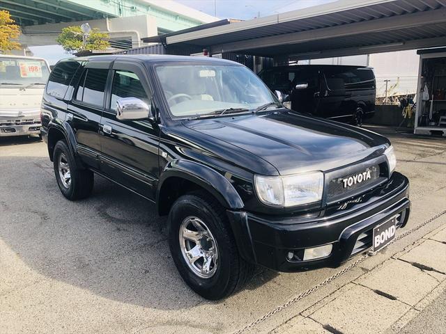 ハイラックスサーフ ＳＳＲ－Ｘ　サンルーフ　４ＷＤ　社外ナビ　フルセグＴＶ　ＤＶＤ　Ｂｌｕｅｔｏｏｔｈ　ＥＴＣ　キーレスエントリー　リアパワーウインドウ　社外１６インチアルミホイール　電動格納ミラー　フルフラットシート（48枚目）