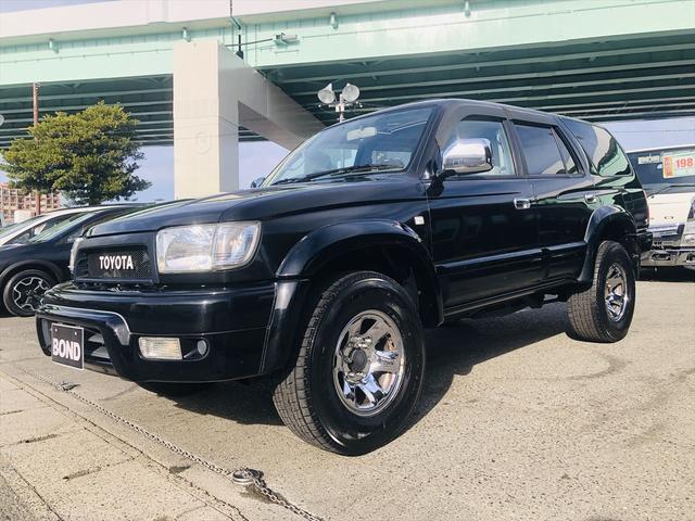 ハイラックスサーフ ＳＳＲ－Ｘ　サンルーフ　４ＷＤ　社外ナビ　フルセグＴＶ　ＤＶＤ　Ｂｌｕｅｔｏｏｔｈ　ＥＴＣ　キーレスエントリー　リアパワーウインドウ　社外１６インチアルミホイール　電動格納ミラー　フルフラットシート（73枚目）