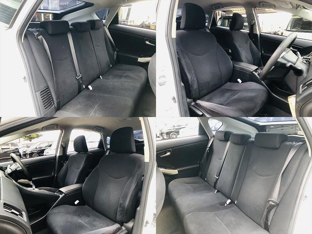 プリウス Ｌ　社外ナビ　ＤＶＤ　ＥＴＣ　プッシュスタート　キーレスエントリー　電動格納ミラー　純正１５インチアルミホイール　盗難防止システム　衝突安全ボディ　パワーステアリング　パワーウインドウ（6枚目）