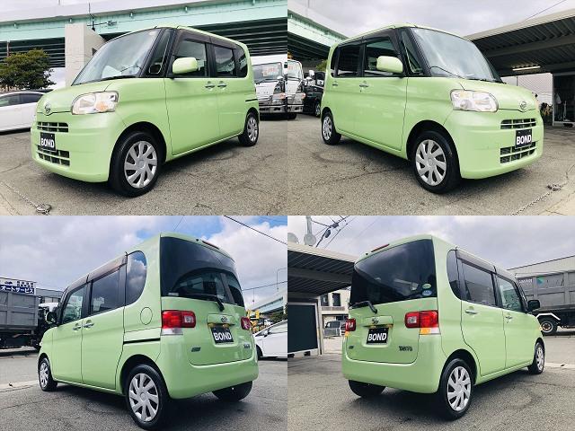 タント Ｘ　パワースライドドア　社外ナビ　ＤＶＤ　スマートキー　キーレスエントリー　電動格納ミラー　ベンチシート　盗難防止システム　衝突安全ボディ　アイドリングストップ　運転席・助手席エアバック（5枚目）