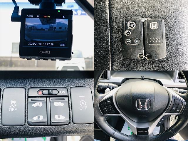 ステップワゴンスパーダ Ｚ　クールスピリット　後席モニター　両側パワースライドドア　ドライブレコーダー　純正ナビ　フルセグＴＶ　ＤＶＤ　ＥＴＣ　バックカメラ　スマートキー　ＨＩＤヘッドライト　フォグランプ　純正１７インチアルミホイール（7枚目）