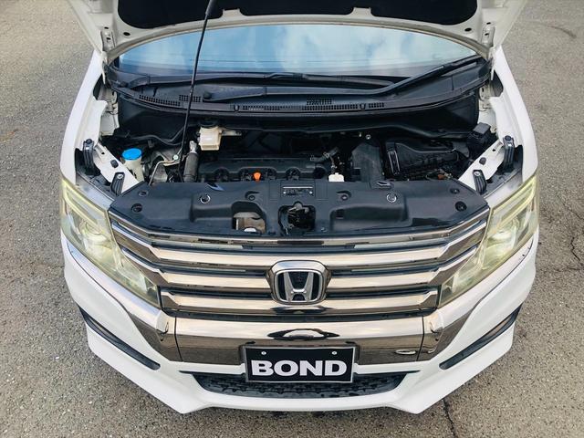 ステップワゴンスパーダ Ｚ　クールスピリット　後席モニター　両側パワースライドドア　ドライブレコーダー　純正ナビ　フルセグＴＶ　ＤＶＤ　ＥＴＣ　バックカメラ　スマートキー　ＨＩＤヘッドライト　フォグランプ　純正１７インチアルミホイール（73枚目）