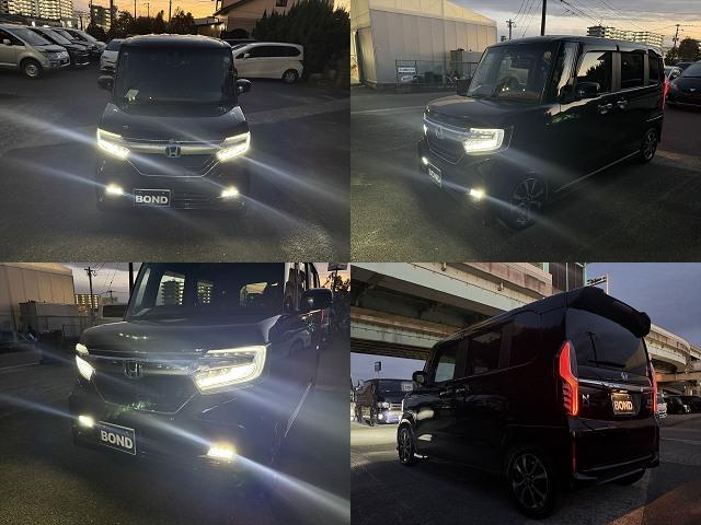 N-BOXカスタム G・Lホンダセンシング 両側パワースライドドア ドライブレコーダー 純正ナビ フルセグTV DVD Bluetooth ETC バックカメラ プッシュスタート スマートキー シートヒーター LEDヘッドライト フォグランプ(35枚目)