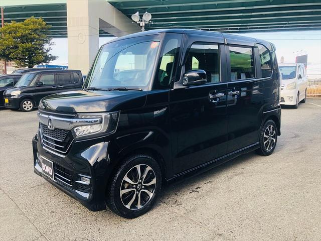 N-BOXカスタム G・Lホンダセンシング 両側パワースライドドア ドライブレコーダー 純正ナビ フルセグTV DVD Bluetooth ETC バックカメラ プッシュスタート スマートキー シートヒーター LEDヘッドライト フォグランプ(39枚目)