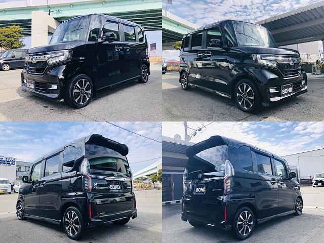 Ｎ－ＢＯＸカスタム Ｇ・Ｌホンダセンシング　両側パワースライドドア　純正ナビ　フルセグＴＶ　ＤＶＤ　Ｂｌｕｅｔｏｏｔｈ　ＥＴＣ　バックカメラ　プッシュスタート　スマートキー　ＬＥＤヘッドライト　フォグランプ　純正１４インチアルミホイール（4枚目）