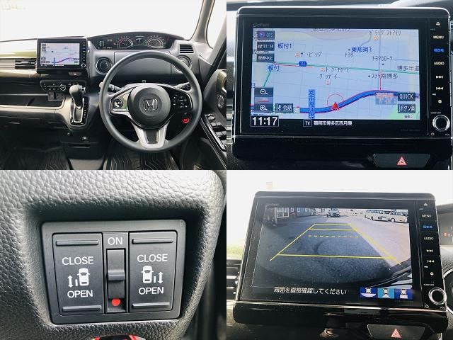 Ｎ－ＢＯＸカスタム Ｇ・Ｌホンダセンシング　両側パワースライドドア　純正ナビ　フルセグＴＶ　ＤＶＤ　Ｂｌｕｅｔｏｏｔｈ　ＥＴＣ　バックカメラ　プッシュスタート　スマートキー　ＬＥＤヘッドライト　フォグランプ　純正１４インチアルミホイール（6枚目）