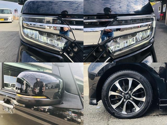 Ｎ－ＢＯＸカスタム Ｇ・Ｌホンダセンシング　両側パワースライドドア　純正ナビ　フルセグＴＶ　ＤＶＤ　Ｂｌｕｅｔｏｏｔｈ　ＥＴＣ　バックカメラ　プッシュスタート　スマートキー　ＬＥＤヘッドライト　フォグランプ　純正１４インチアルミホイール（8枚目）