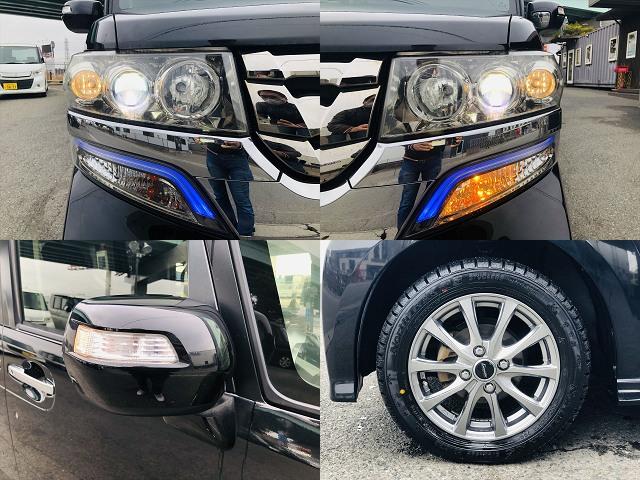 Ｎ－ＢＯＸカスタム Ｇ　ＳＳパッケージ　両側パワースライドドア　純正ナビ　フルセグＴＶ　ＤＶＤ　Ｂｌｕｅｔｏｏｔｈ　ＥＴＣ　バックカメラ　プッシュスタート　スマートキー　キーレスエントリー　ＨＩＤヘッドライト　フォグランプ　社外１４ＡＷ（8枚目）