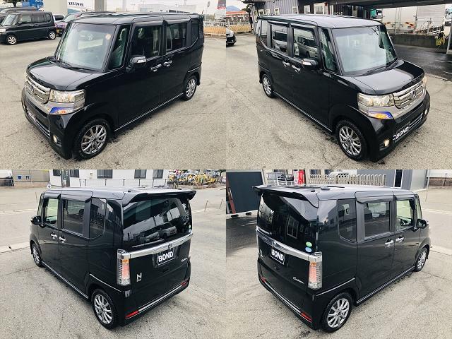 Ｎ－ＢＯＸカスタム Ｇ　ＳＳパッケージ　両側パワースライドドア　純正ナビ　フルセグＴＶ　ＤＶＤ　Ｂｌｕｅｔｏｏｔｈ　ＥＴＣ　バックカメラ　プッシュスタート　スマートキー　キーレスエントリー　ＨＩＤヘッドライト　フォグランプ　社外１４ＡＷ（9枚目）