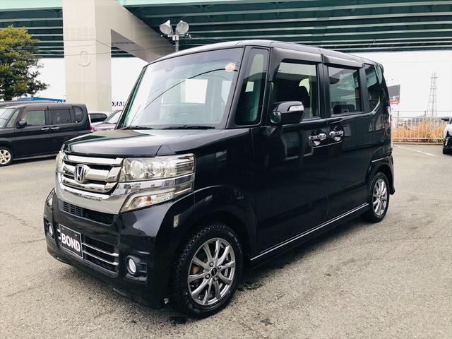 Ｎ－ＢＯＸカスタム Ｇ　ＳＳパッケージ　両側パワースライドドア　純正ナビ　フルセグＴＶ　ＤＶＤ　Ｂｌｕｅｔｏｏｔｈ　ＥＴＣ　バックカメラ　プッシュスタート　スマートキー　キーレスエントリー　ＨＩＤヘッドライト　フォグランプ　社外１４ＡＷ（39枚目）