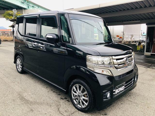 Ｎ－ＢＯＸカスタム Ｇ　ＳＳパッケージ　両側パワースライドドア　純正ナビ　フルセグＴＶ　ＤＶＤ　Ｂｌｕｅｔｏｏｔｈ　ＥＴＣ　バックカメラ　プッシュスタート　スマートキー　キーレスエントリー　ＨＩＤヘッドライト　フォグランプ　社外１４ＡＷ（48枚目）
