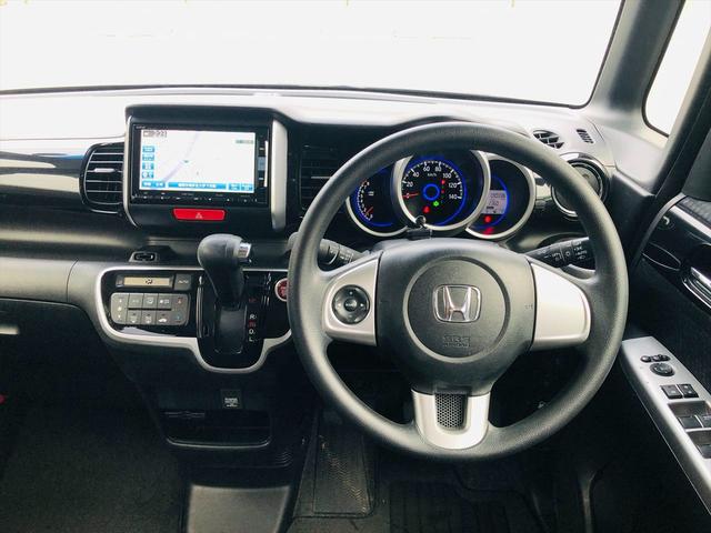 Ｎ－ＢＯＸカスタム Ｇ　ＳＳパッケージ　両側パワースライドドア　純正ナビ　フルセグＴＶ　ＤＶＤ　Ｂｌｕｅｔｏｏｔｈ　ＥＴＣ　バックカメラ　プッシュスタート　スマートキー　キーレスエントリー　ＨＩＤヘッドライト　フォグランプ　社外１４ＡＷ（51枚目）