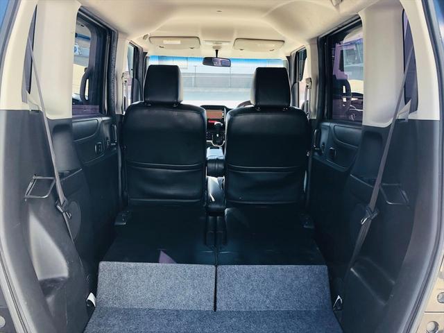 Ｎ－ＢＯＸカスタム Ｇ・Ｌパッケージ　パワースライドドア　純正ナビ　ＤＶＤ　ＥＴＣ　プッシュスタート　スマートキー　キーレスエントリー　ＨＩＤヘッドライト　フォグランプ　純正１４インチアルミホイール　ベンチシート　フルフラットシート（55枚目）