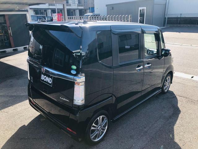 Ｎ－ＢＯＸカスタム Ｇ・Ｌパッケージ　パワースライドドア　純正ナビ　ＤＶＤ　ＥＴＣ　プッシュスタート　スマートキー　キーレスエントリー　ＨＩＤヘッドライト　フォグランプ　純正１４インチアルミホイール　ベンチシート　フルフラットシート（79枚目）