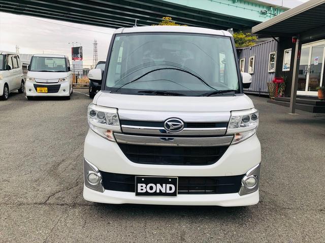 タント カスタムＸ　パワースライドドア　社外ナビ　フルセグＴＶ　ＤＶＤ　プッシュスタート　スマートキー　キーレスエントリー　ＬＥＤヘッドライト　フォグランプ　純正１４インチアルミホイール　ベンチシート　電動格納ミラー（38枚目）