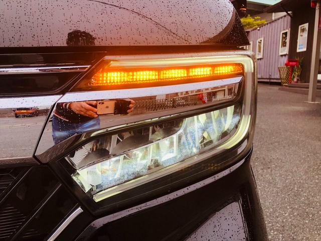 N-BOXカスタム G・EXホンダセンシング パワースライドドア ドライブレコーダー 社外ナビ フルセグTV DVD Bluetooth ETC バックカメラ プッシュスタート スマートキー LEDヘッドライト フォグランプ 純正14AW(73枚目)