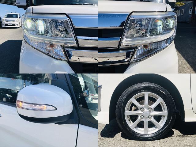 タント カスタムX SAII 後席モニター パワースライドドア ドライブレコーダー 純正ナビ フルセグTV DVD Bluetooth ETC バックカメラ プッシュスタート スマートキー LEDヘッドライト フォグランプ(8枚目)