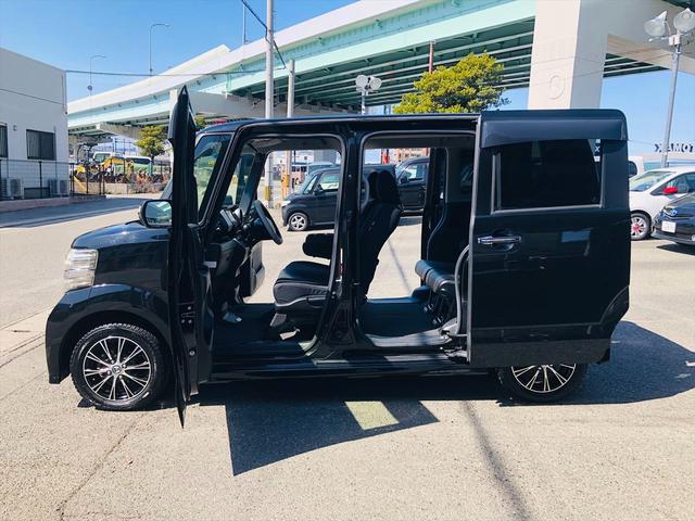 N-BOXカスタム G SSパッケージ 両側パワースライドドア 純正ナビ DVD Bluetooth バックカメラ プッシュスタート スマートキー キーレスエントリー HIDヘッドライト フォグランプ 純正14インチアルミホイール(31枚目)