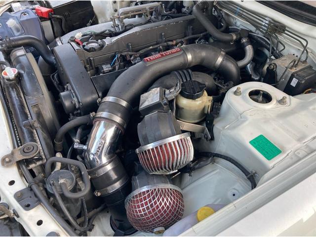 スカイライン ２５ＧＴ－Ｖ　ＲＢ２６搭載　公認取得　新品ＭＴ換装　フルエアロ　ＢＮＲ３４ホイール　Ｆ－Ｃｏｎ　ＶＰｒｏ　インタークーラー（28枚目）