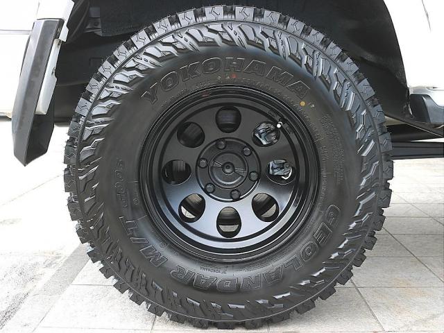 ランドクルーザープラド EXワイド 実走行18.0万km フルカスタム リフトアップ ジムライン16inchアルミホイール&YOKOHAMAジオランダーM/T ダッシュボード張り替え済み ウッドコンビステアリング&ウッドコンビシフトノブ(10枚目)