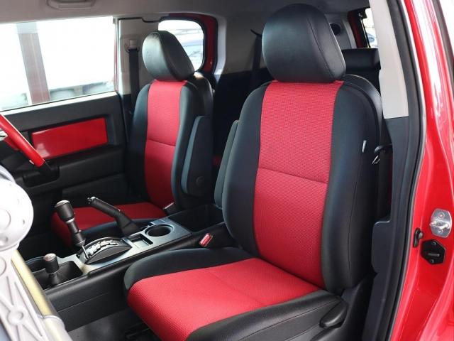 ＦＪクルーザー ベースグレード　走行７．５万ｋｍ　トレイル仕様　リフトアップ　ＭＫＷ１７ｉｎｃｈアルミホイール＆ＢＦグッドリッチＫＯ３　純正ナビ　ＥＴＣ　専用シートカラー（12枚目）