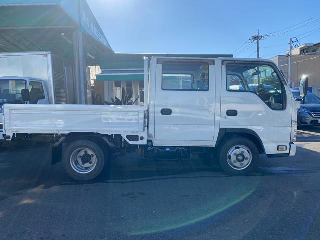 エルフトラック Wキャブ 2トン オートマ キーレス(4枚目)