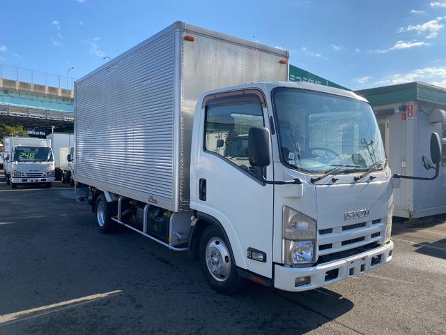 エルフトラック 2トン標準ロングアルミバン跳ね上げゲート 総重量5トン未満 ミッション(3枚目)