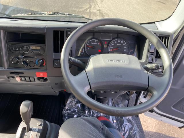 エルフトラック ロングフルフラットロー　２．９トンアルミバン格納ゲート　オートマ　バックカメラ　内高２２５ｃｍ（13枚目）