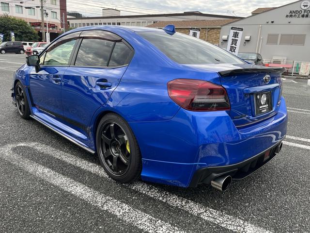 ＷＲＸ ＳＴＩ ＳＴＩ　ＶＡＲＩＳエアロ　ＨＫＳ車高調　マフラー　Ｍキャタ　レイズ１８インチ　社外セキュリティー　ダイアトーンナビ　スピーカー（8枚目）