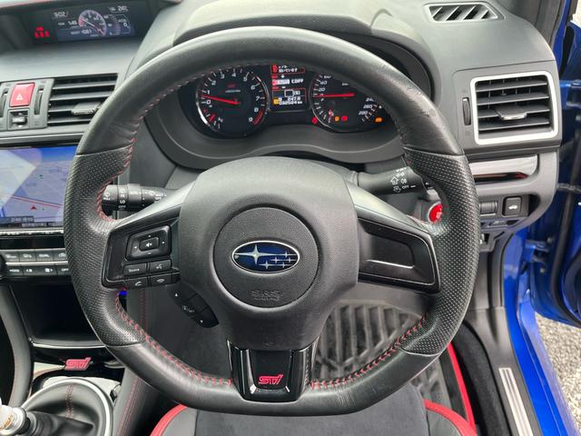ＷＲＸ ＳＴＩ ＳＴＩ　ＶＡＲＩＳエアロ　ＨＫＳ車高調　マフラー　Ｍキャタ　レイズ１８インチ　社外セキュリティー　ダイアトーンナビ　スピーカー（21枚目）