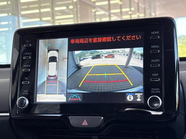 ヤリスクロス ハイブリッドＺ　ディスプレイオーディオ＋ナビ８インチ／トヨタセーフティセンス／シートヒーター／パノラミックビューモニター／車線逸脱防止支援システム／シート　ハーフレザー　衝突被害軽減システム　全周囲カメラ　禁煙車（12枚目）