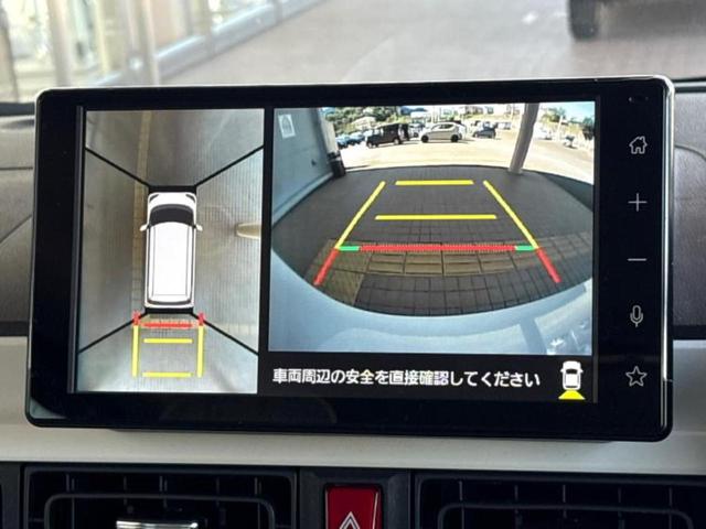 ムーヴキャンバス ストライプスＧ　新品タイヤ／保証書／ディスプレイオーディオ９インチ／スマートアシスト（トヨタ・ダイハツ）／両側電動スライドドア／シートヒーター　前席／パノラマモニター／車線逸脱防止支援システム　衝突被害軽減システム（12枚目）