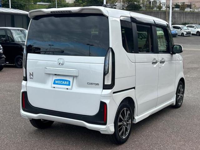 Ｎ－ＢＯＸカスタム ヒョウジュン　保証書／純正　９インチ　ＳＤナビ／両側電動スライドドア／シートヒーター　前席／全方位モニター／車線逸脱防止支援システム／パーキングアシスト　バックガイド／ヘッドランプ　ＬＥＤ　全周囲カメラ（3枚目）